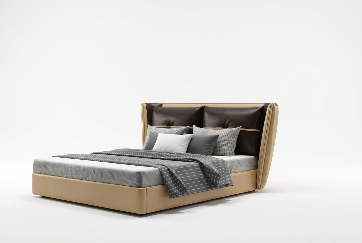 Luxus designer Hotel Bett Schlafzimmer Polster Betten Doppel Bett