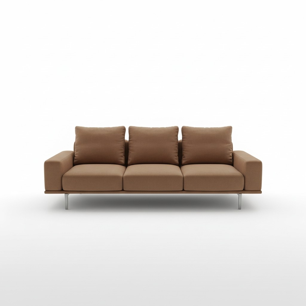 Luxus Edelstahl Leder Couch Polster Sitz 3+2 Set Garnitur Sofa Neu Wohnzimmer