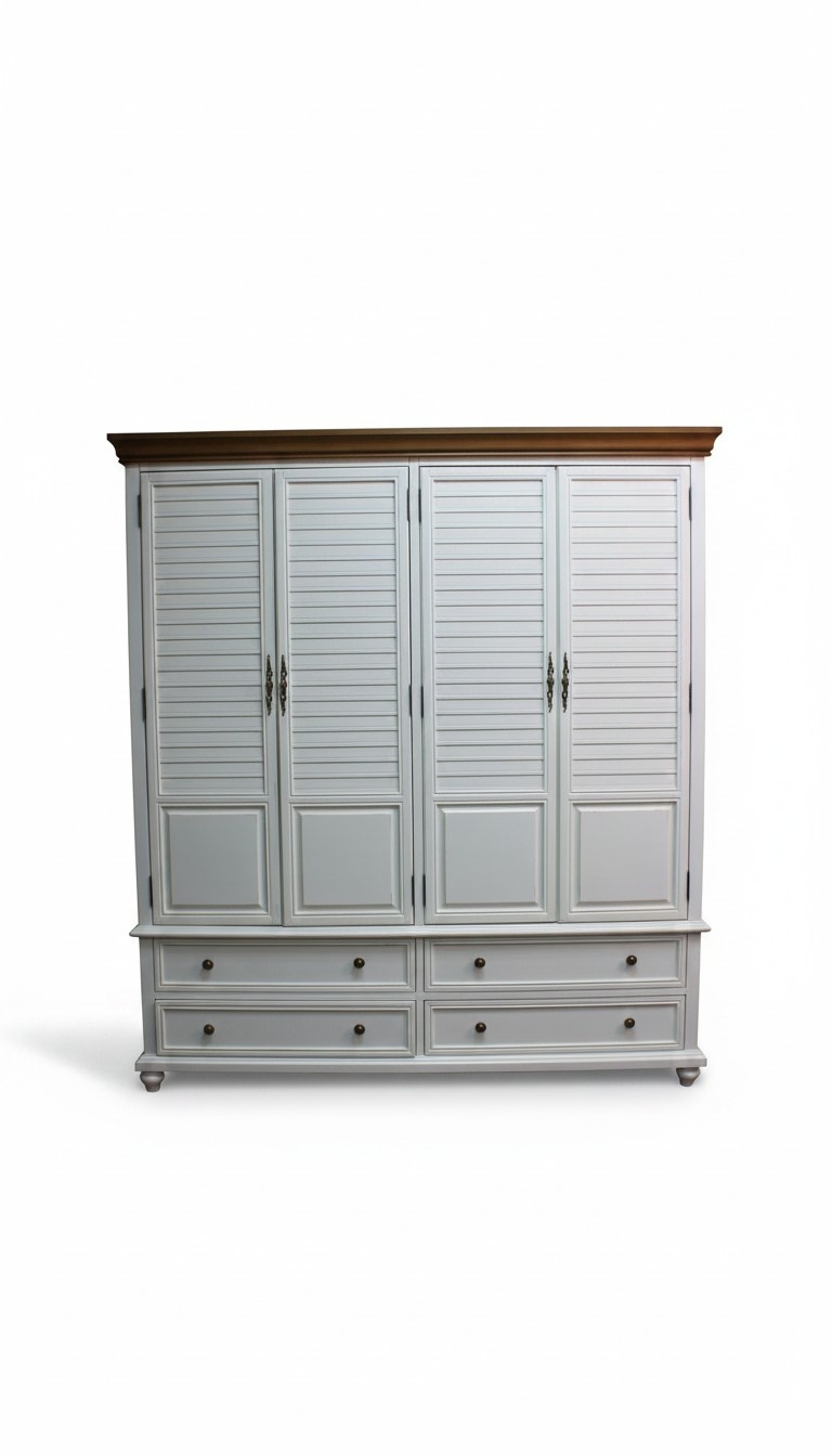 Luxus Kleiderschrank Holzschrank Schrank Schlafzimmer Ankleide Möbel Echtholz