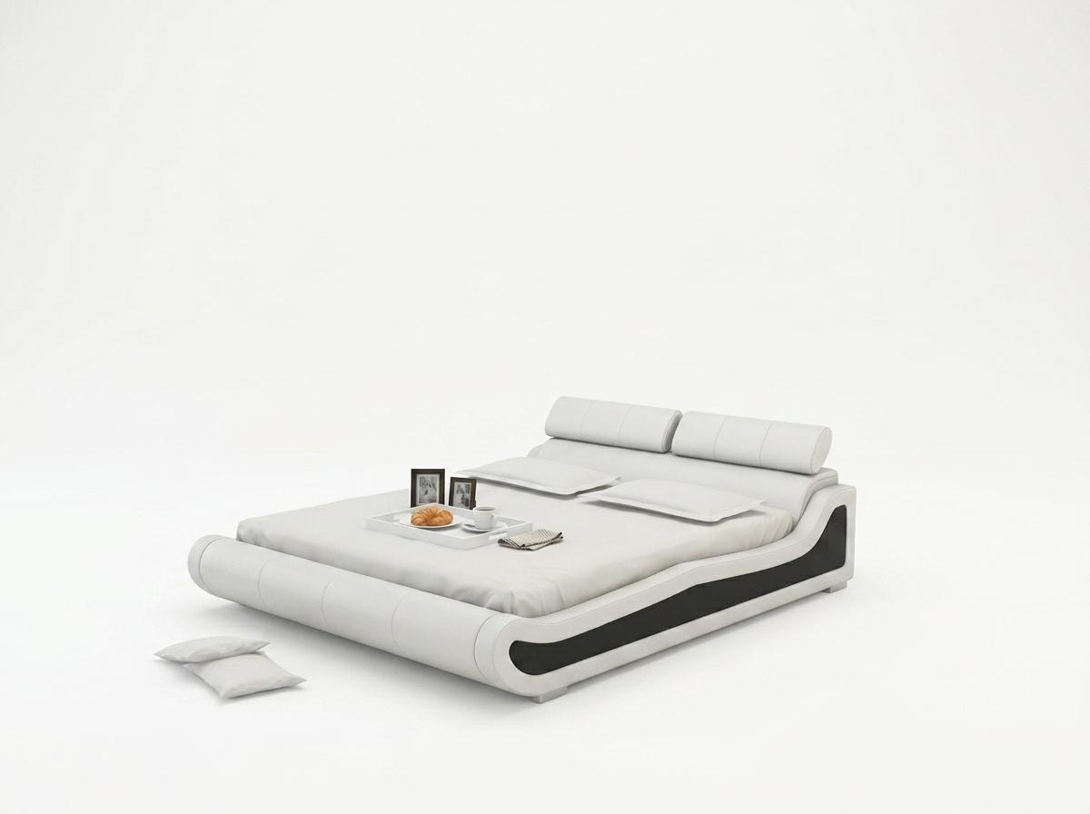 Luxus Leder Bett Design Polster Betten Doppel Ehe 140/160/180 LB8825