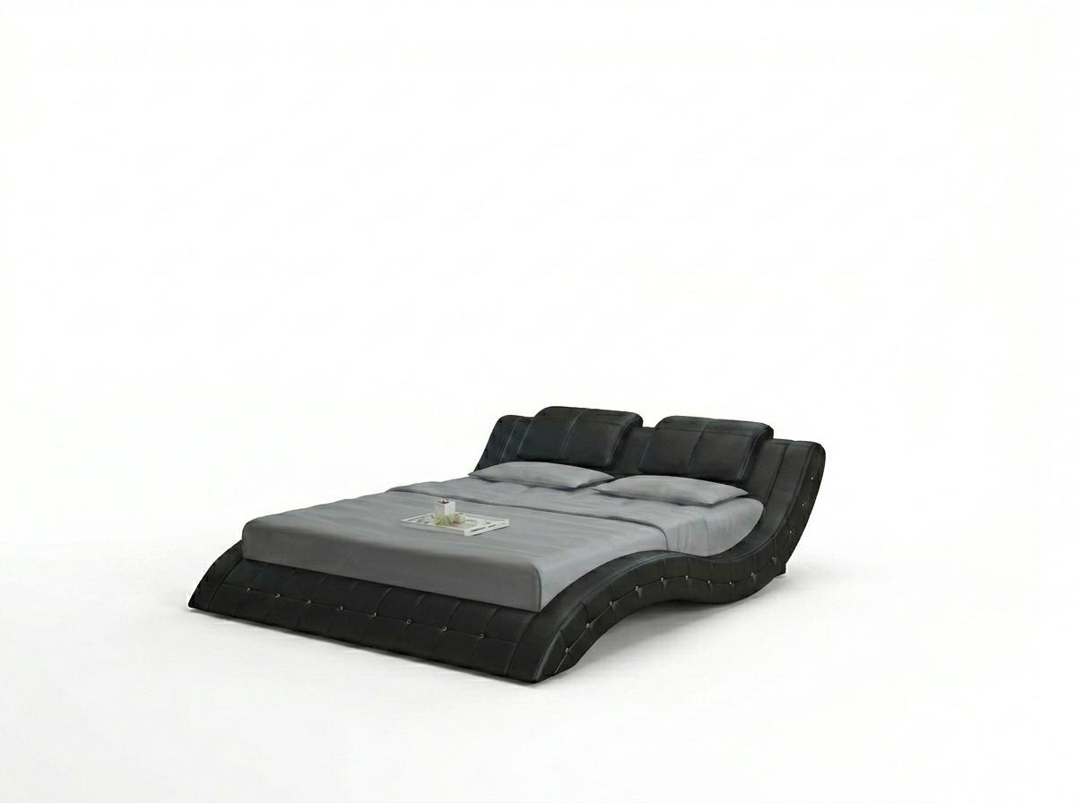 Luxus Leder Bett Design Polster Betten Doppel Ehe 140/160/180 LB8824B