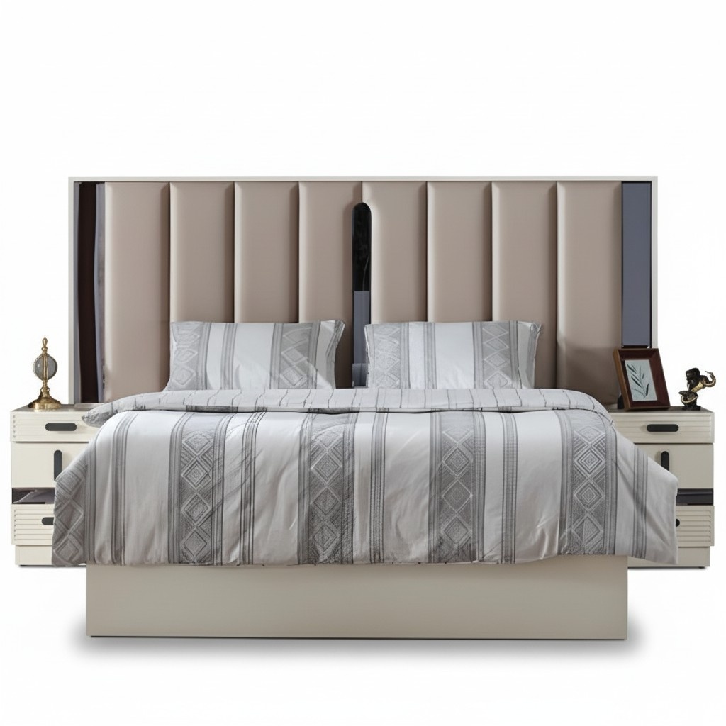 Luxus Möbel Bett Schlafzimmer Design Doppelbett Polster Moderne Betten