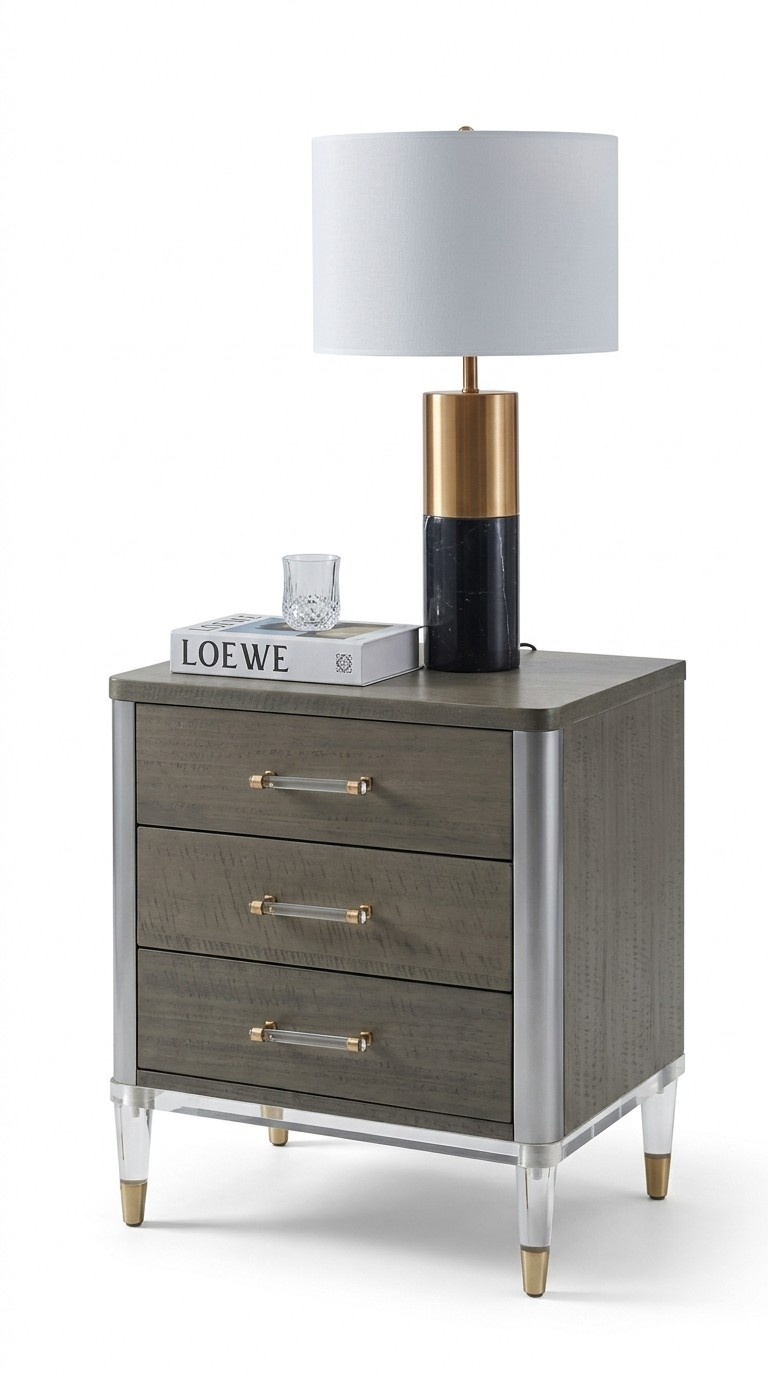 Luxus Möbel Schlafzimmer Nachttisch Konsolen Beistell Tische Holz Hotel