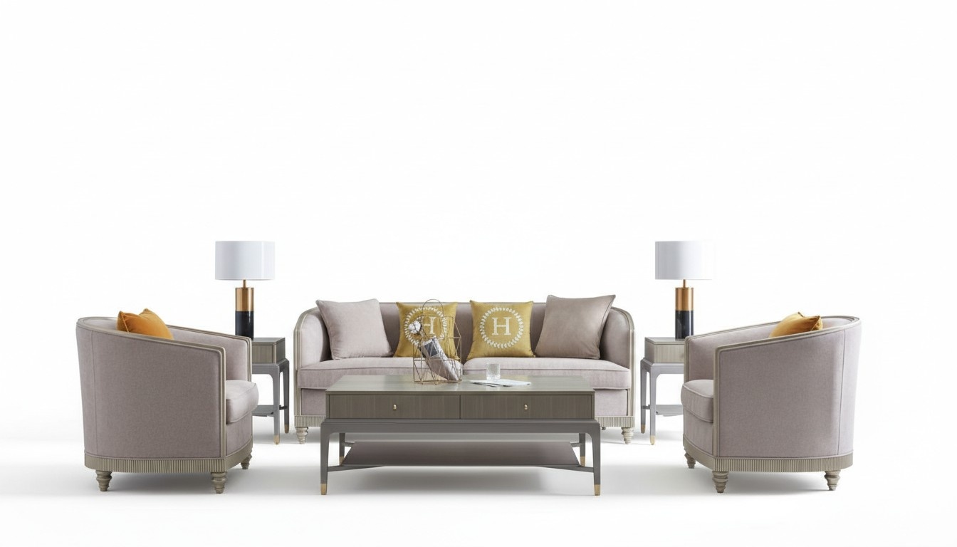 Luxus Möbel Sofagarnitur Wohnzimmer Sofa Couch Polster Set Komplette