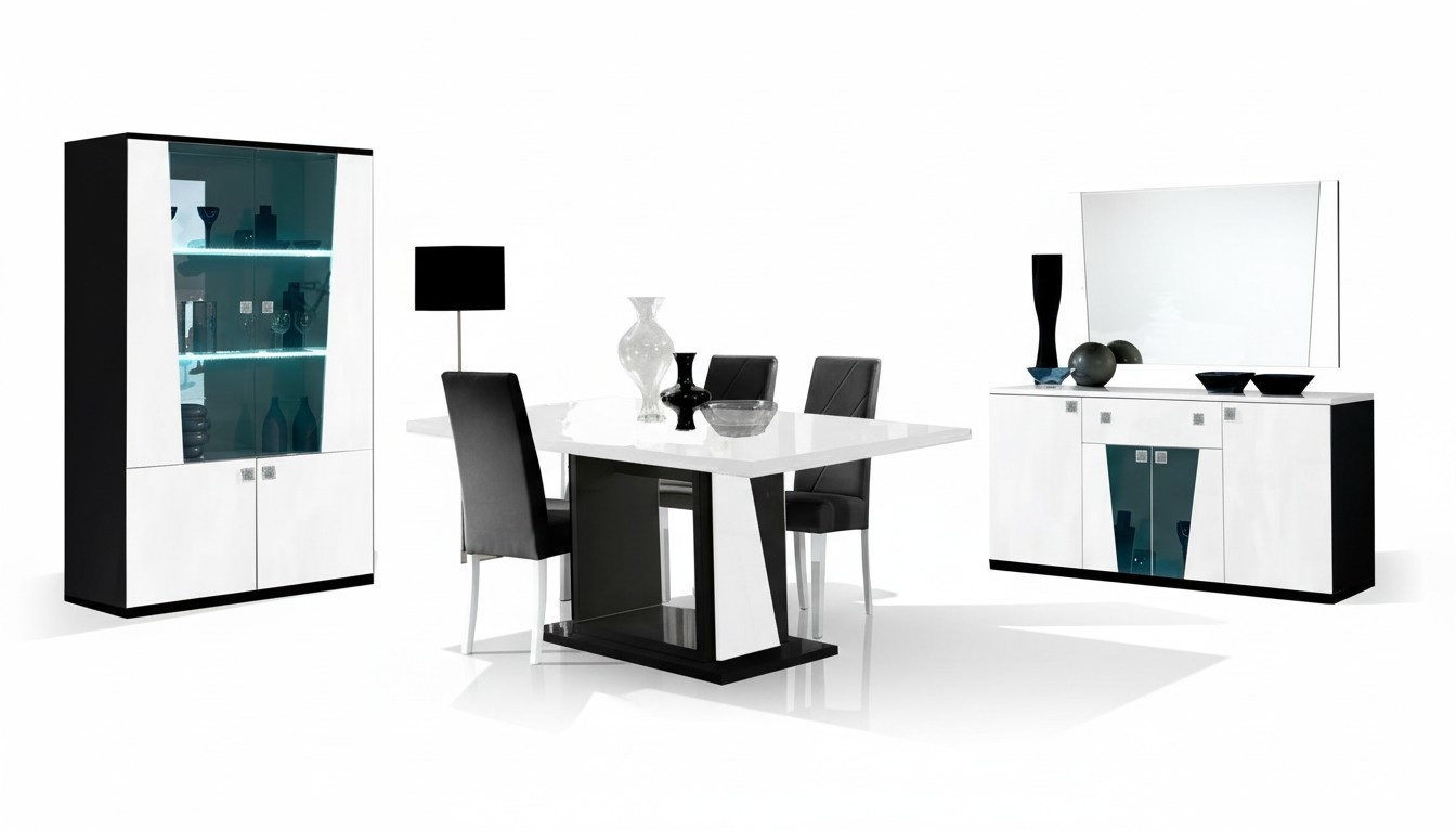 Luxus Möbel Stuhl Stühle Gruppe Garnitur Esszimmer Esstisch 8tlg. Set