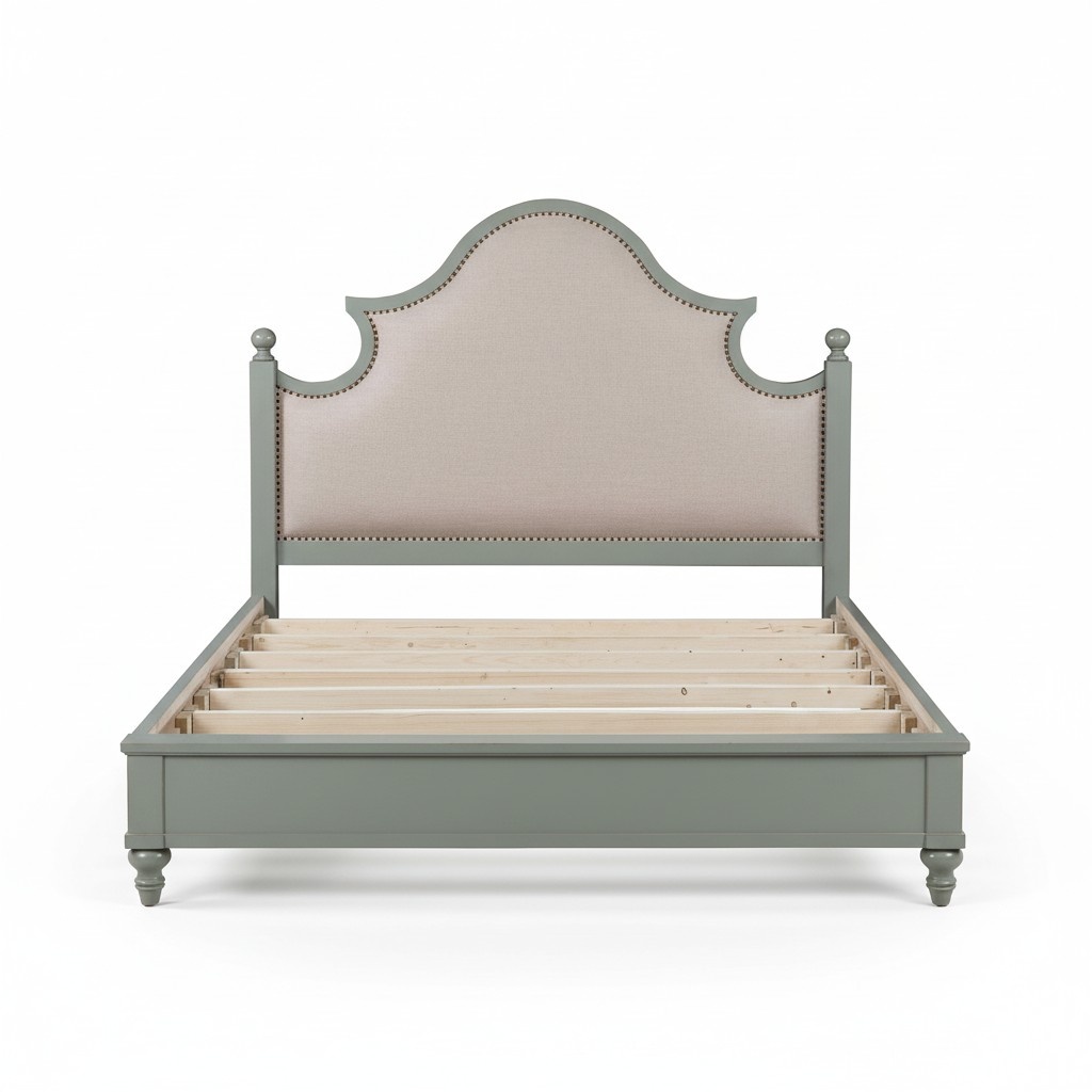 Luxus Schlafzimmer Bett Polster Design 180x200cm Doppel Hotel Betten Textil Neu