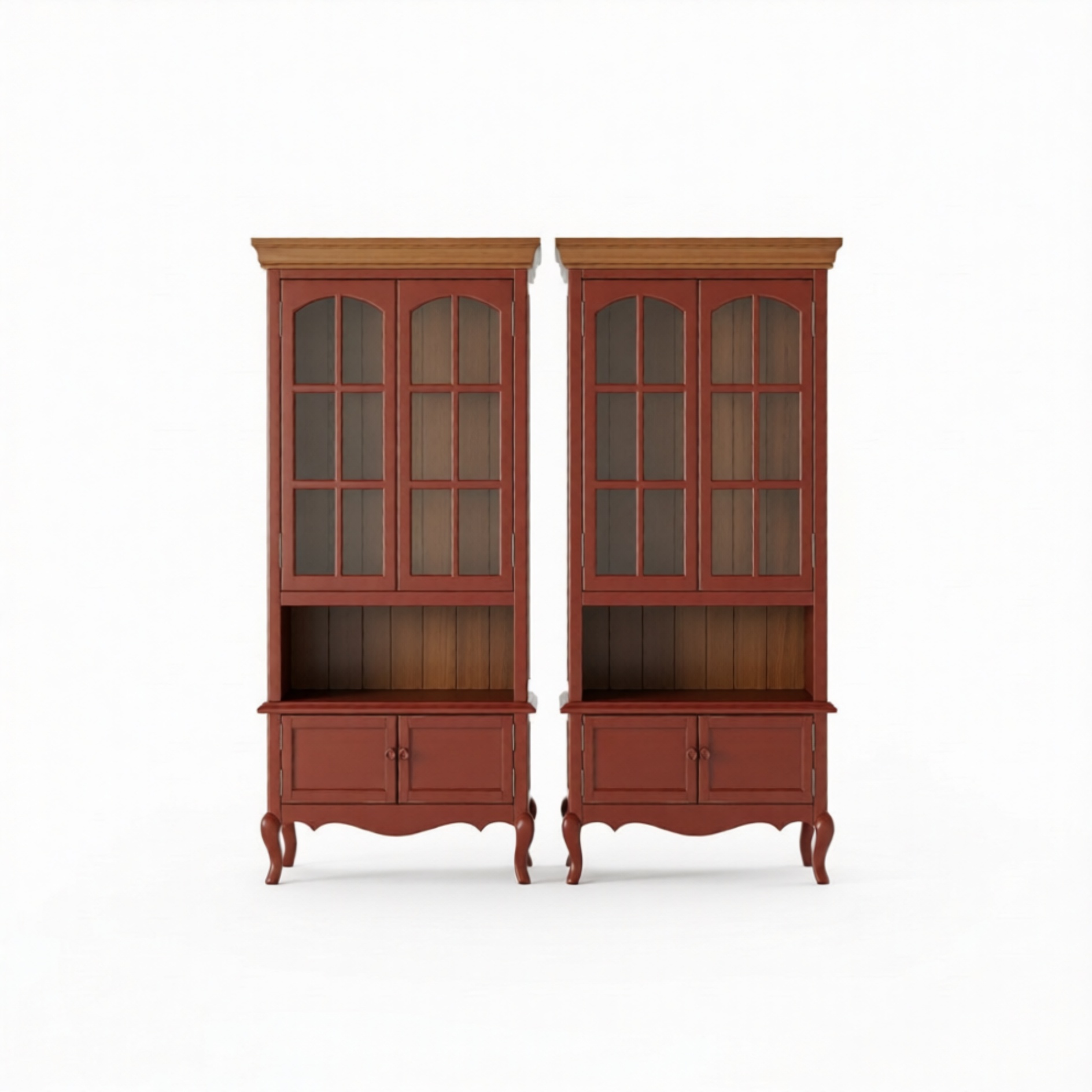 Luxus Schrank Holz Möbel Schränke Vitrine Regal Aktenschrank Glasschrank