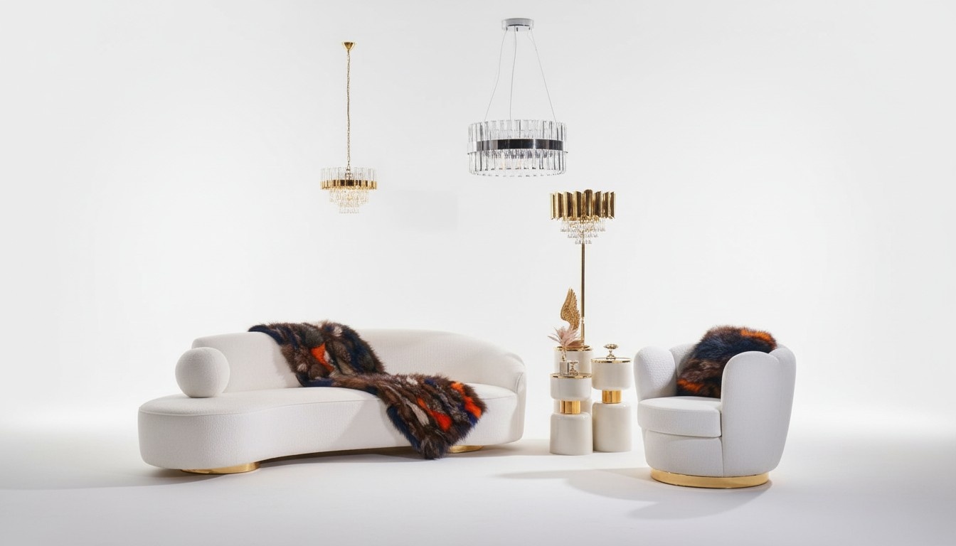 Luxus Sofa weiß Sofagarnitur Sessel 3+1 Sitzer Stoff Design Sofas Gruppe