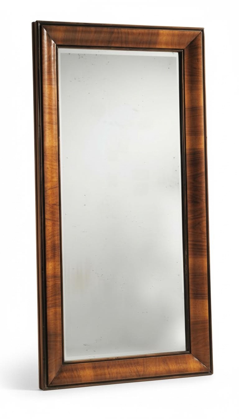 Luxus Spiegel Steht Wandspiegel Stand Spieglein Echter Holzrahmen Möbel