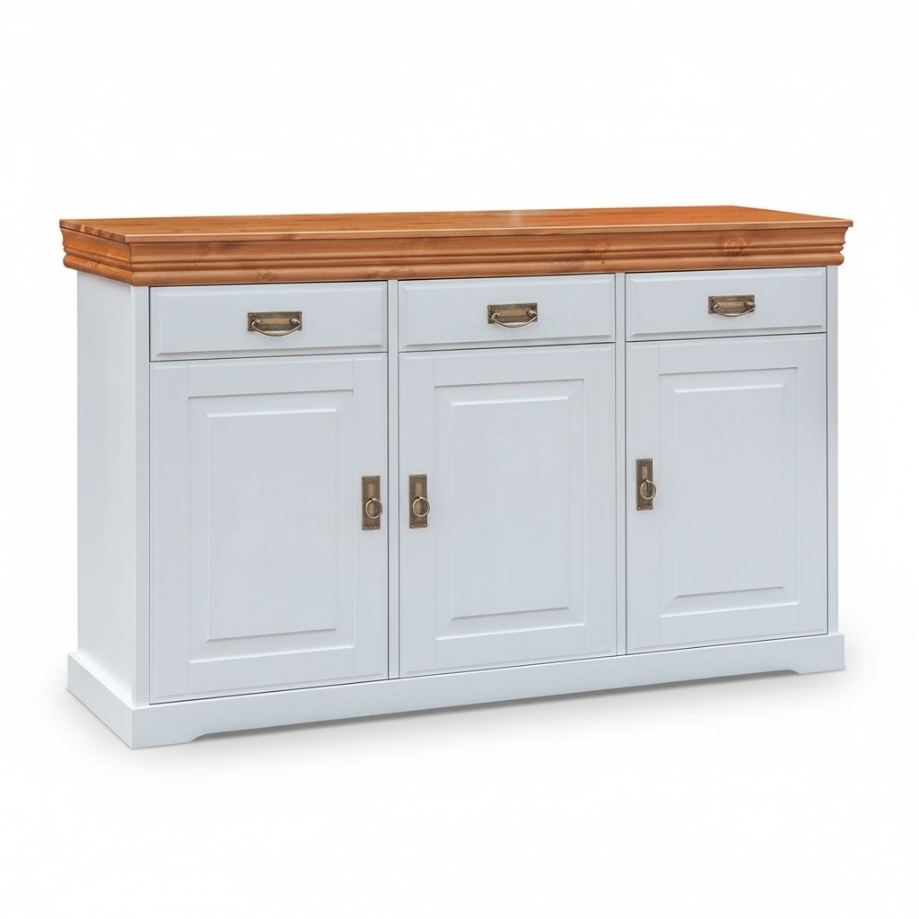 Luxus Wohn Zimmer Holz Kommoden Sideboard Kommode Anrichte Schrank Regal Holz