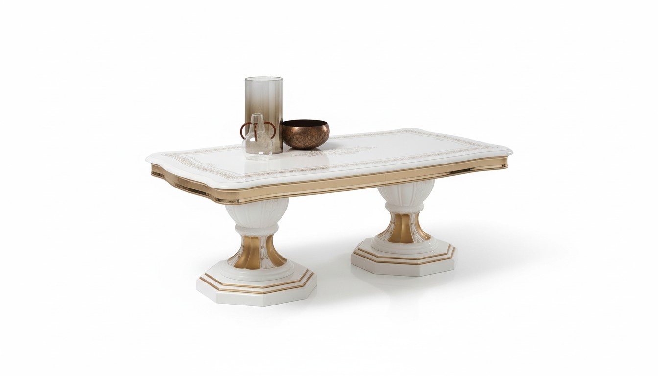Luxus Wohnzimmer Tisch Couchtisch Design Tische Style Möbel Rechteckig