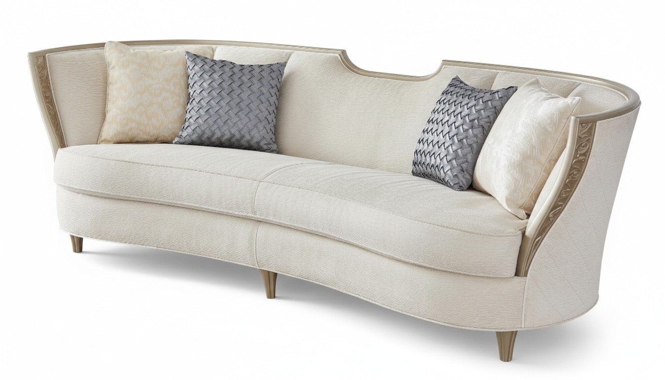 Luxus xxl Sofa Couch Polster 4Sitzer Polster Couchen Sofas Textil Designer