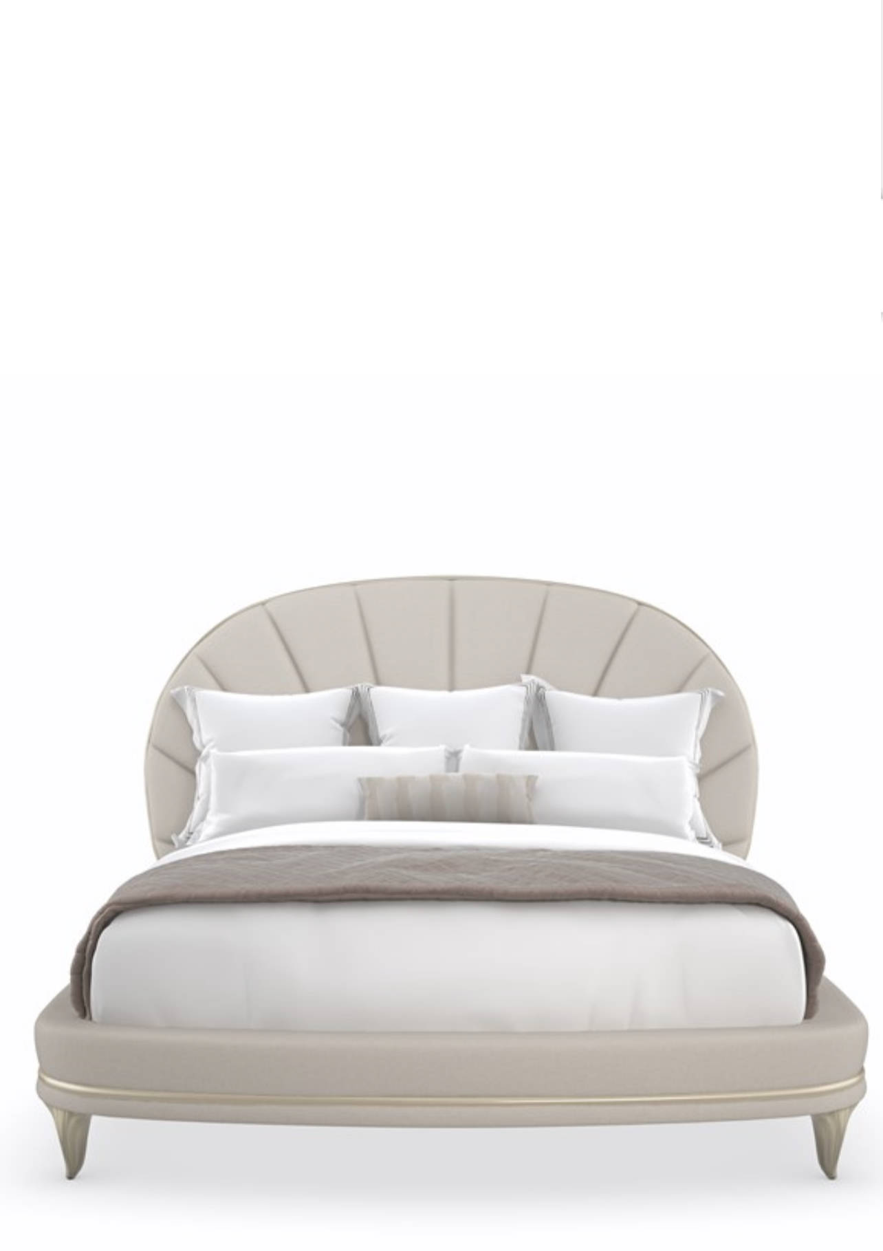 Luxus Bett Hotel Royal Möbel Stoff Betten Design Einrichtung Polsterbett Rahmen