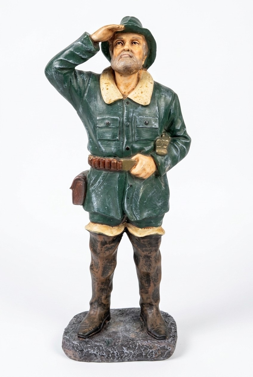Mann Figur Statue Skulptur Figuren Skulpturen Dekoration Deko Jäger Killer