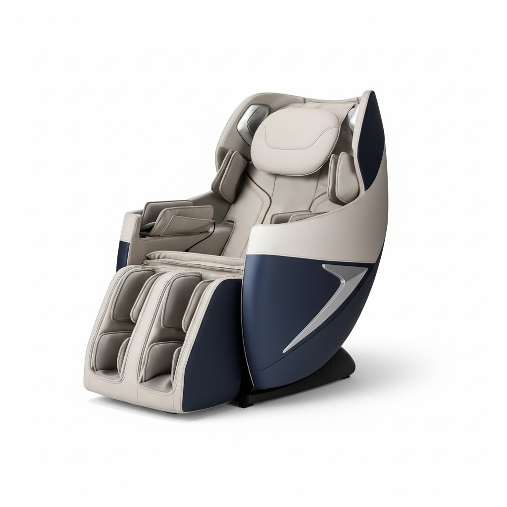 Massagesessel Gesundheit Massagestuhl Elektrischer Wellness Relax 3D Sessel