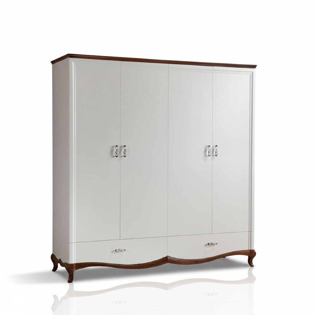 Massivholz Echtholz Handarbeit Klassische Schränke Schrank Schrankwand MI-4D Neu