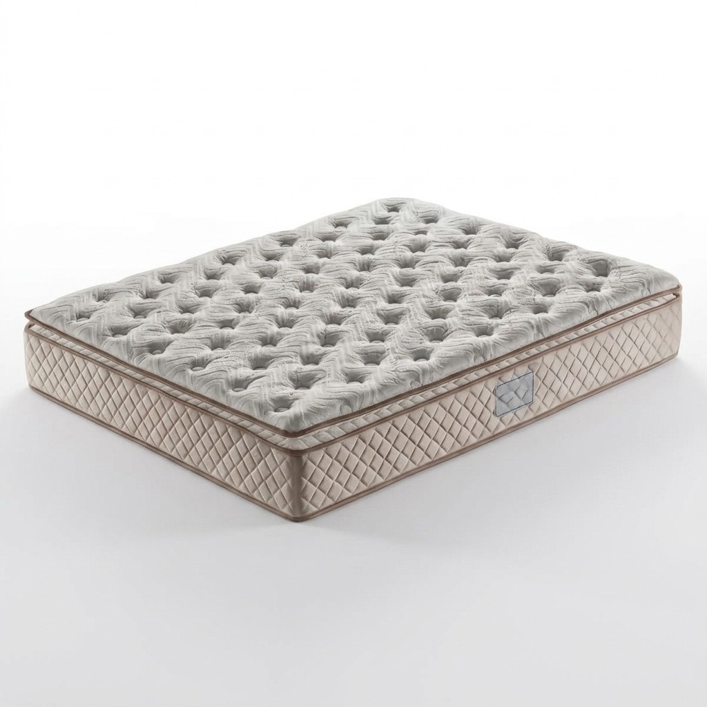 Matratze Exklusive Matratzen mit Visco Kern 200x200 King Size Schlafzimmer 33cm