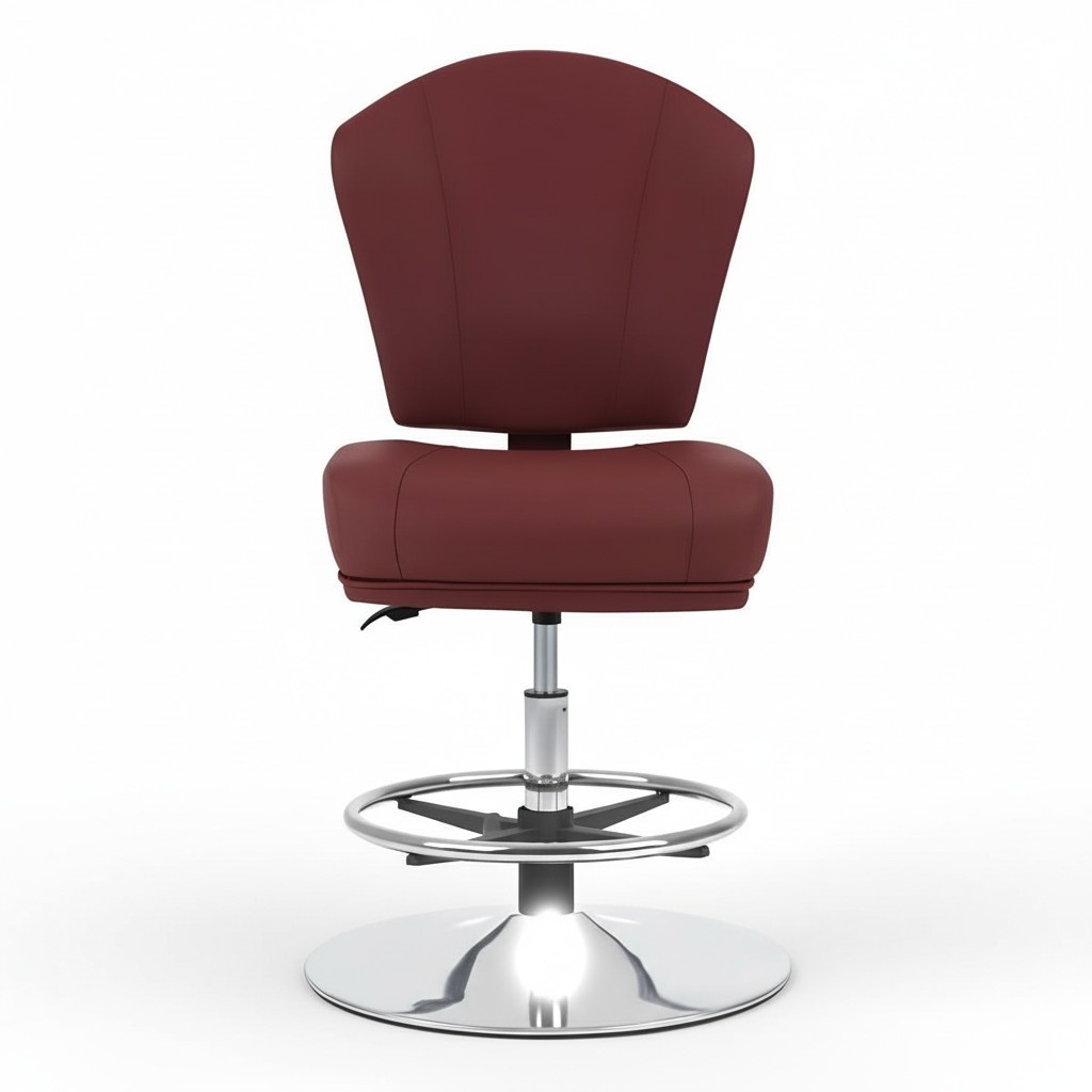 Modern Barhocker Stuhl Designer Metall Esszimmerstuhl Hocker Bar Braun Neu