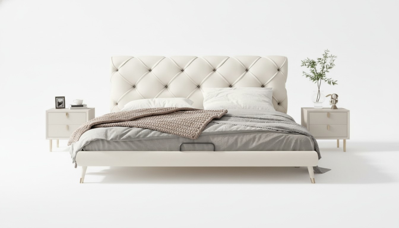 Modern Bett Luxus Schlafzimmer Betten Stil Bettrahmen Möbel Einrichtung