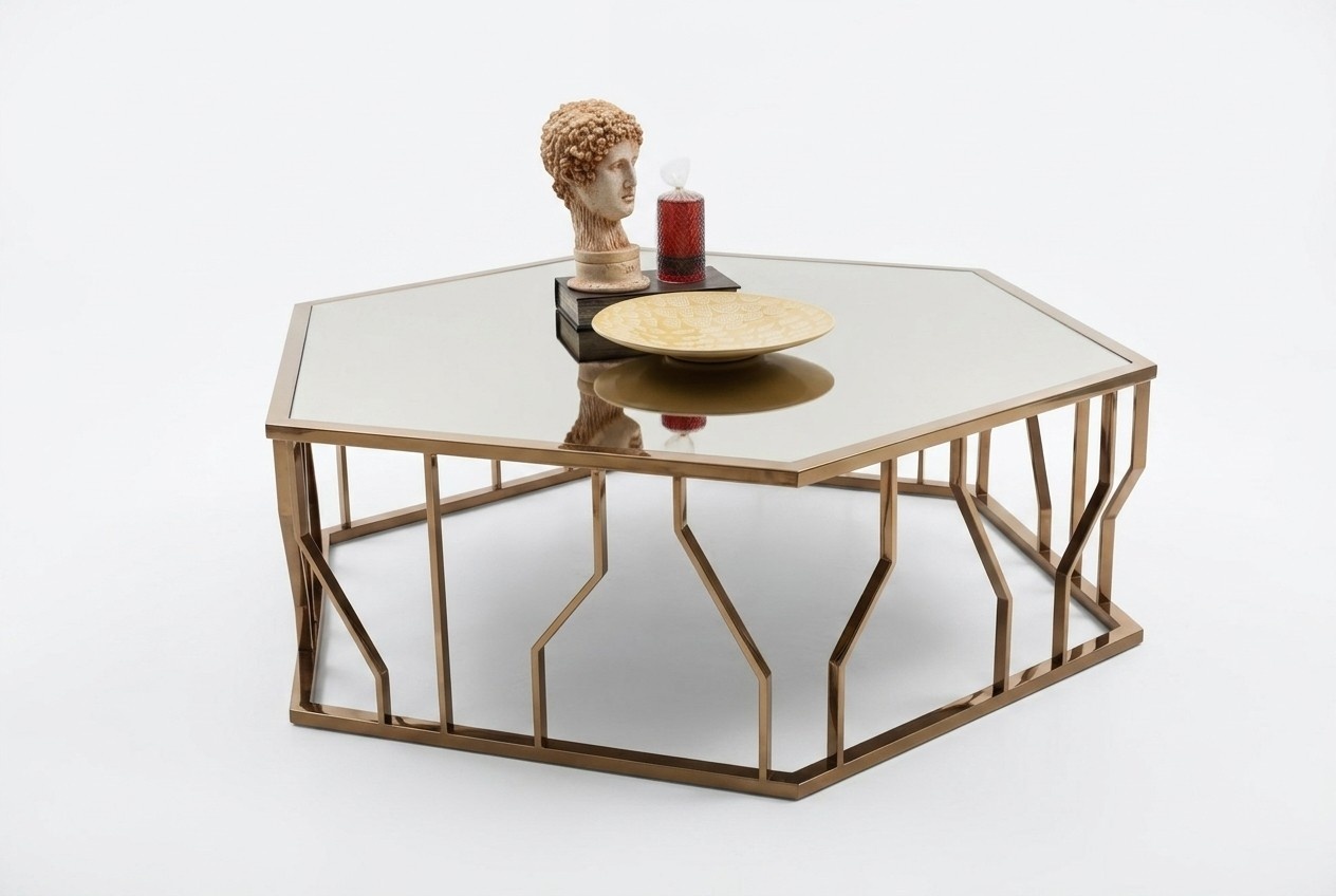 Modern Couchtisch Design Einrichtung Design Möbel Glas Tisch Wohnzimmer