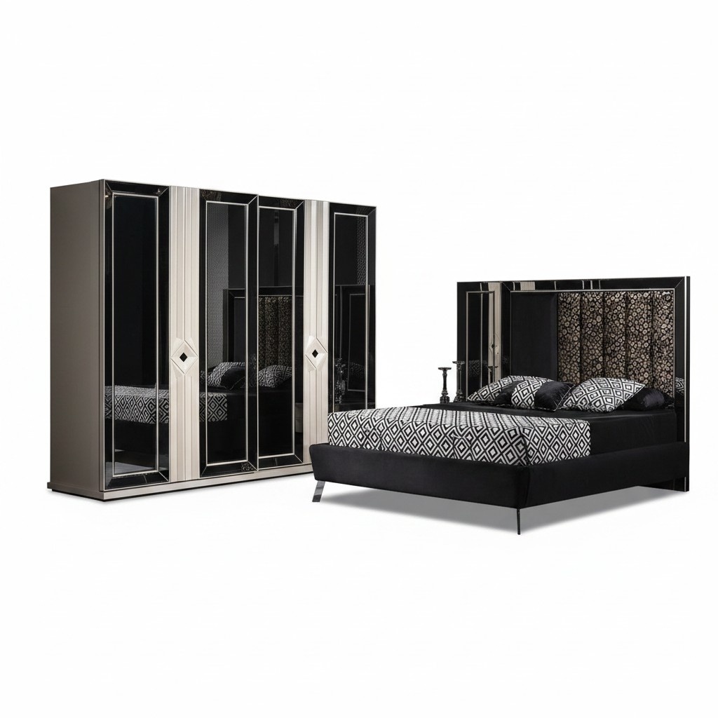 Modern Kleiderschrank Luxus Schrank Holz Schlafzimmer Möbel Design Weiß