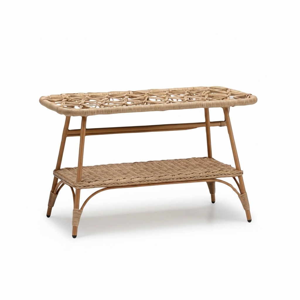 Modern Luxus Couchtisch Kaffeetisch Sofatisch Beistelltisch Holz Beige Tisch