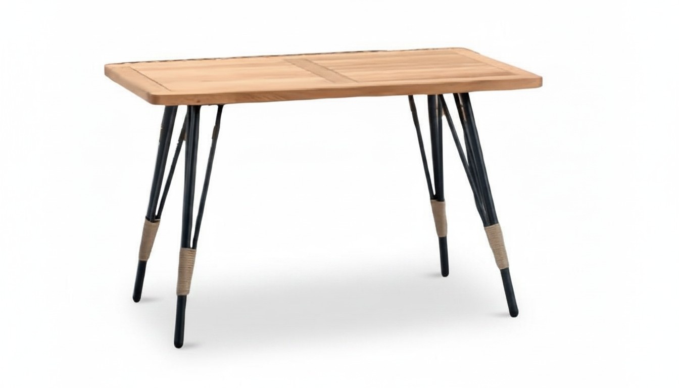 Modern Luxus Couchtisch Kaffeetisch Sofatisch Beistelltisch Holz Beige Tisch