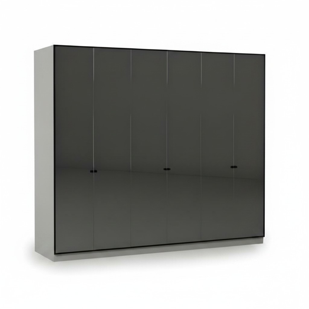 Modern Weiß Kleiderschrank Geräumig für jedes Schlafzimmer Neu