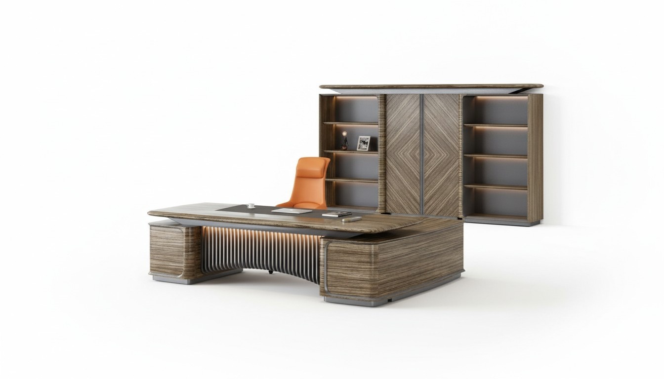 Moderne Arbeitstische Luxuriöse Arbeitszimmer Möbel Designer Bürotisch