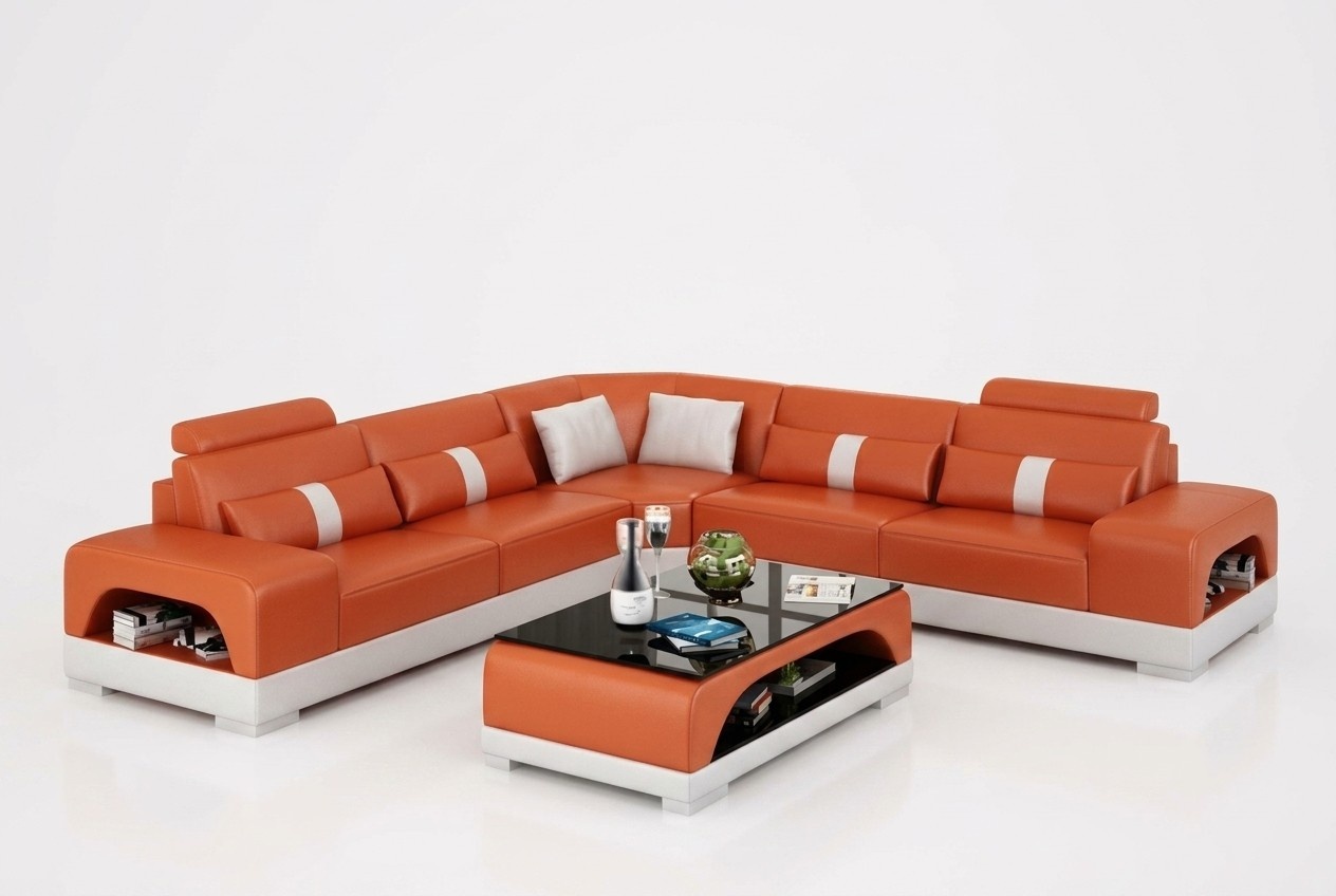 Moderne Eckgarnitur Ecksofa Eckcouch Wohnlandschaft L Form XXL Sofa mit USB Neu