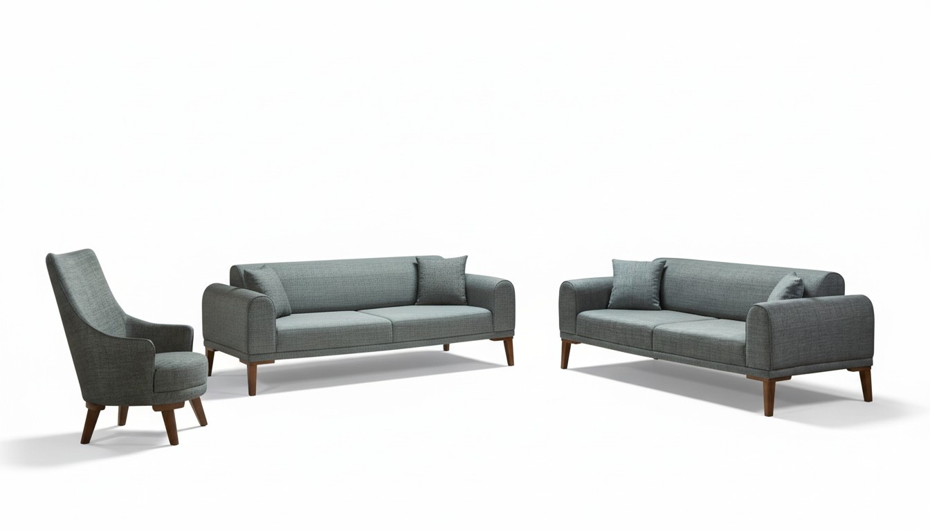 Moderne Sofagarnitur 331 Sitz Sofa Sitz Couch Polster Couchen Möbel