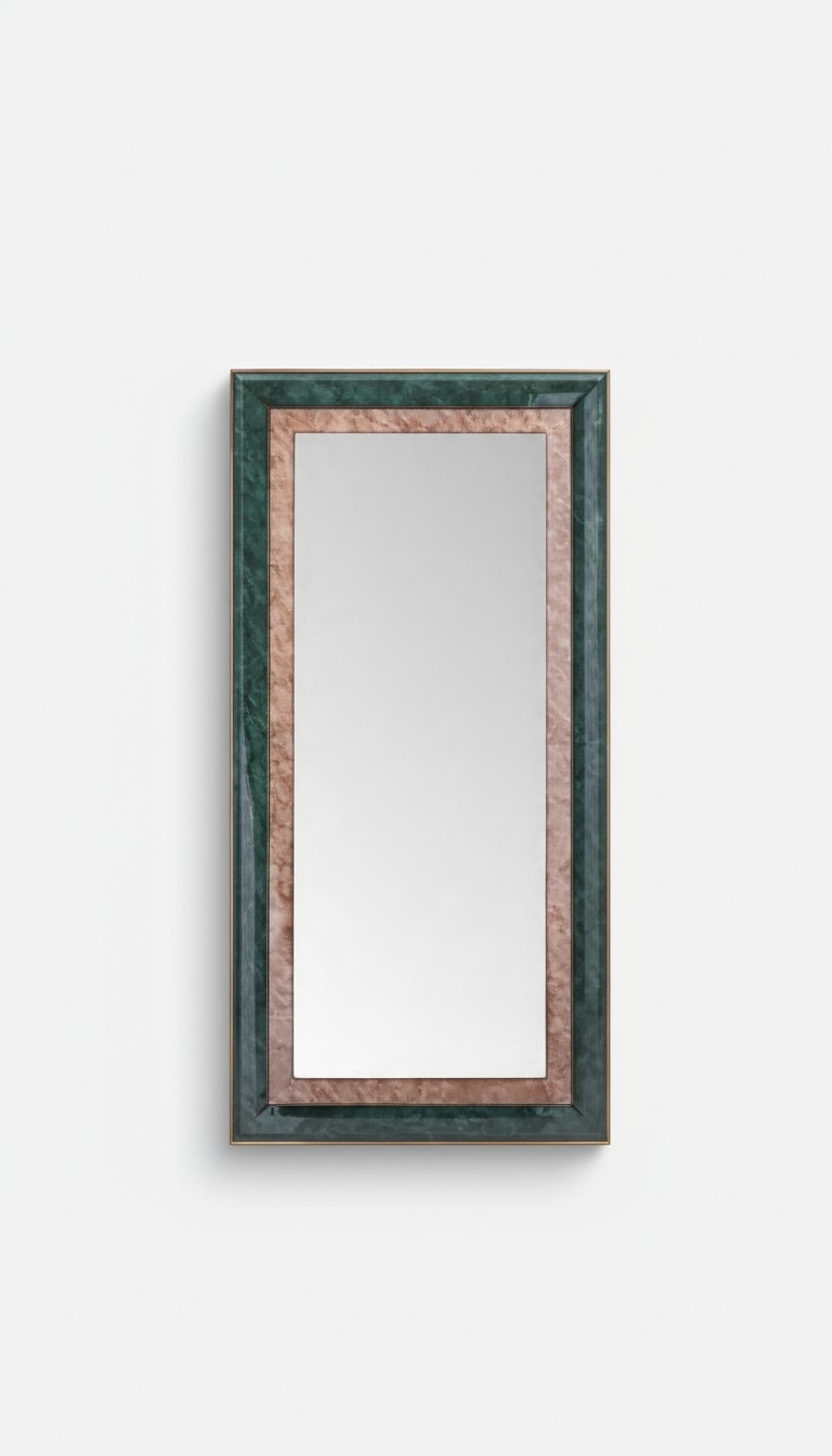 Moderner Großer Spiegel Wandspiegel Echt Holz Rahmen Hängespiegel Luxus Möbel