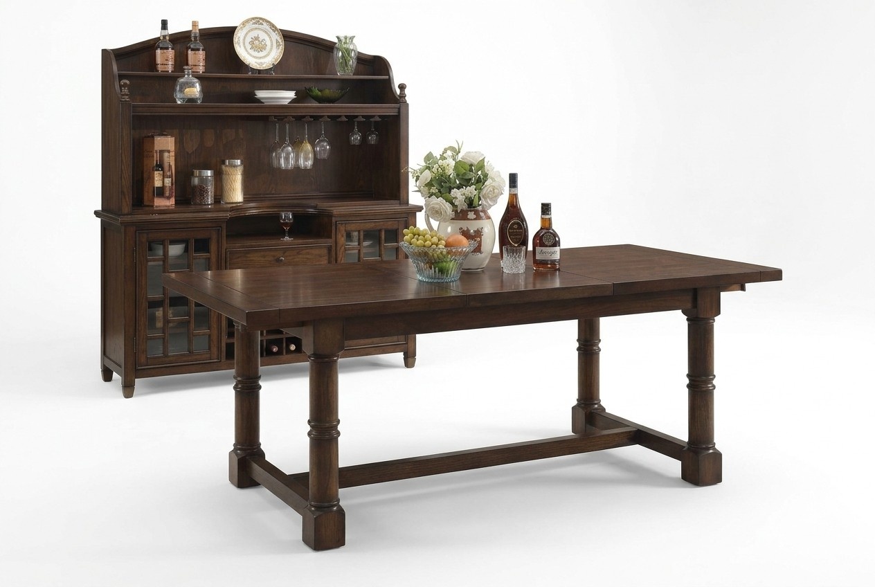 Moderner Möbel Esstisch Tisch Holz Tische 185cm Ess Zimmer Holztisch