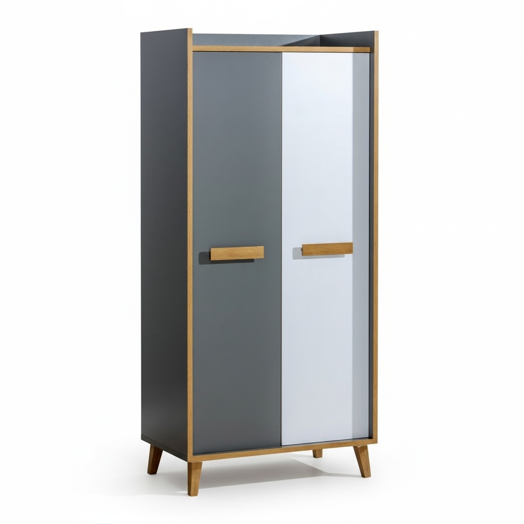 Moderner Kleider Holz Kinder & Jugendzimmer Garderoben Schrank Kleiderschränke