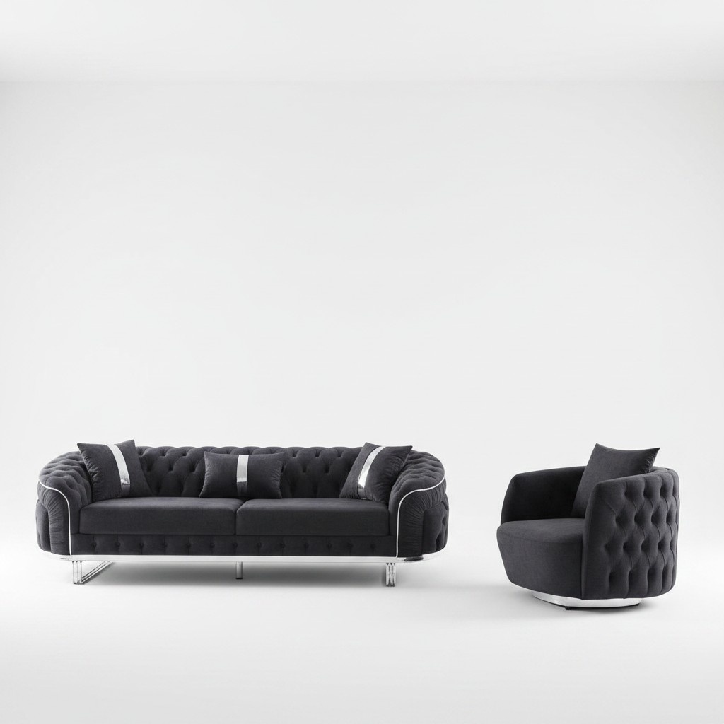 Moderner Komfort – Sofa und Sessel für die ganze Familie