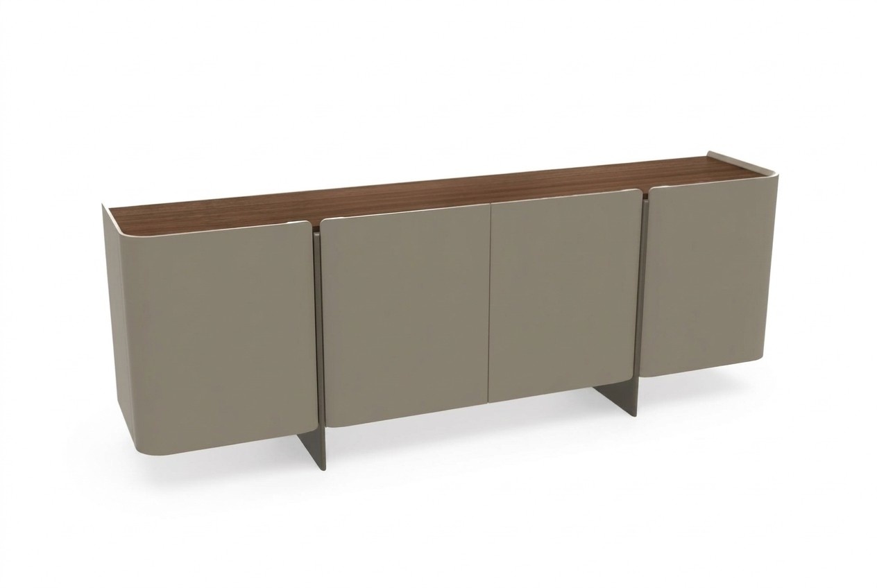 Modernes Sideboard Designer Möbel Holz für luxuriös Wohnzimmer 220cm