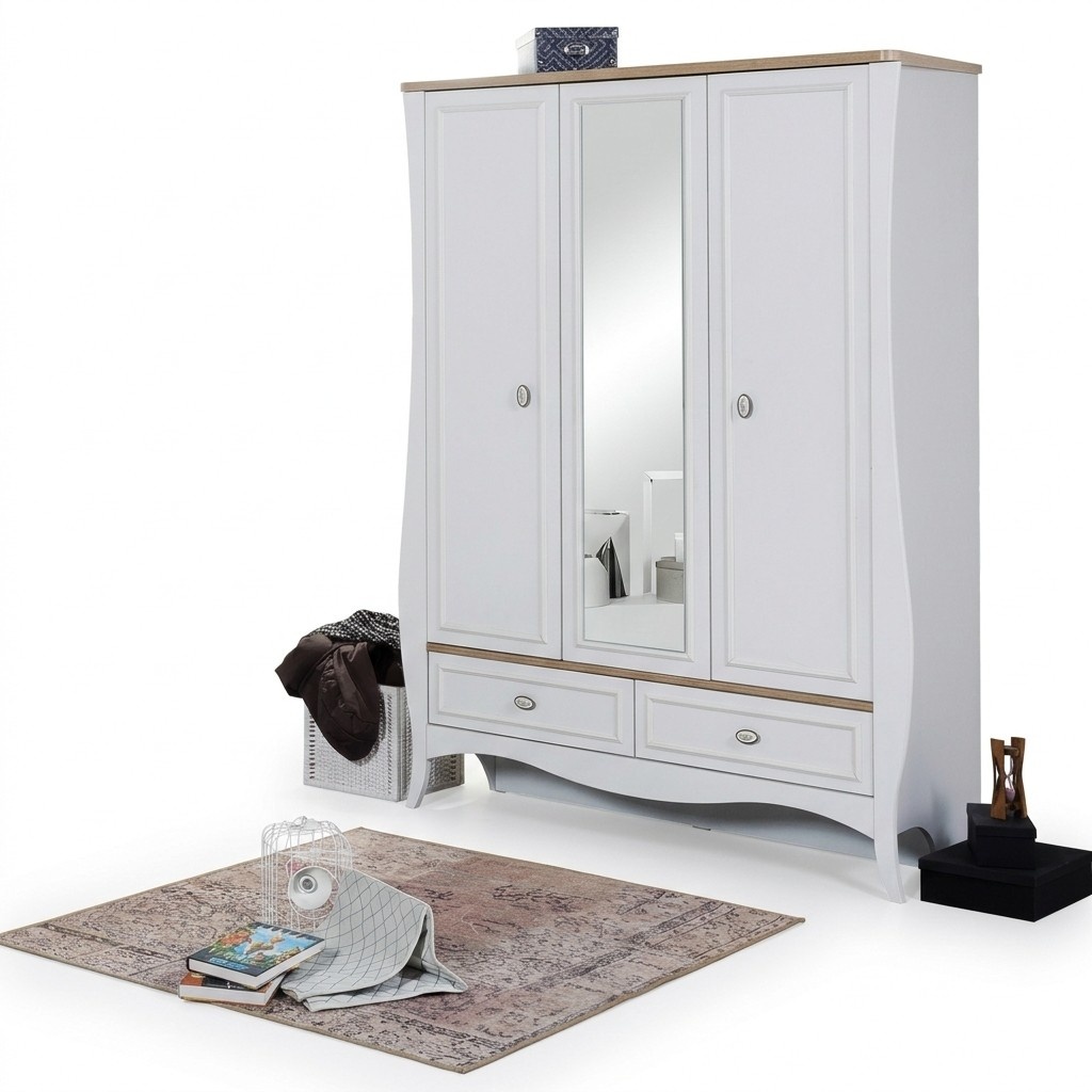 Möbel Jugendzimmer Schrank Regal Holz Schlafzimmer Neu Kleiderschrank