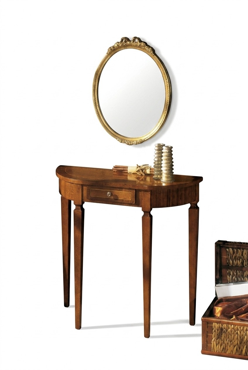 Möbel Stil Art Déco Konsolentisch Spiegel Holz Italienische Tische Konsolen 2tlg