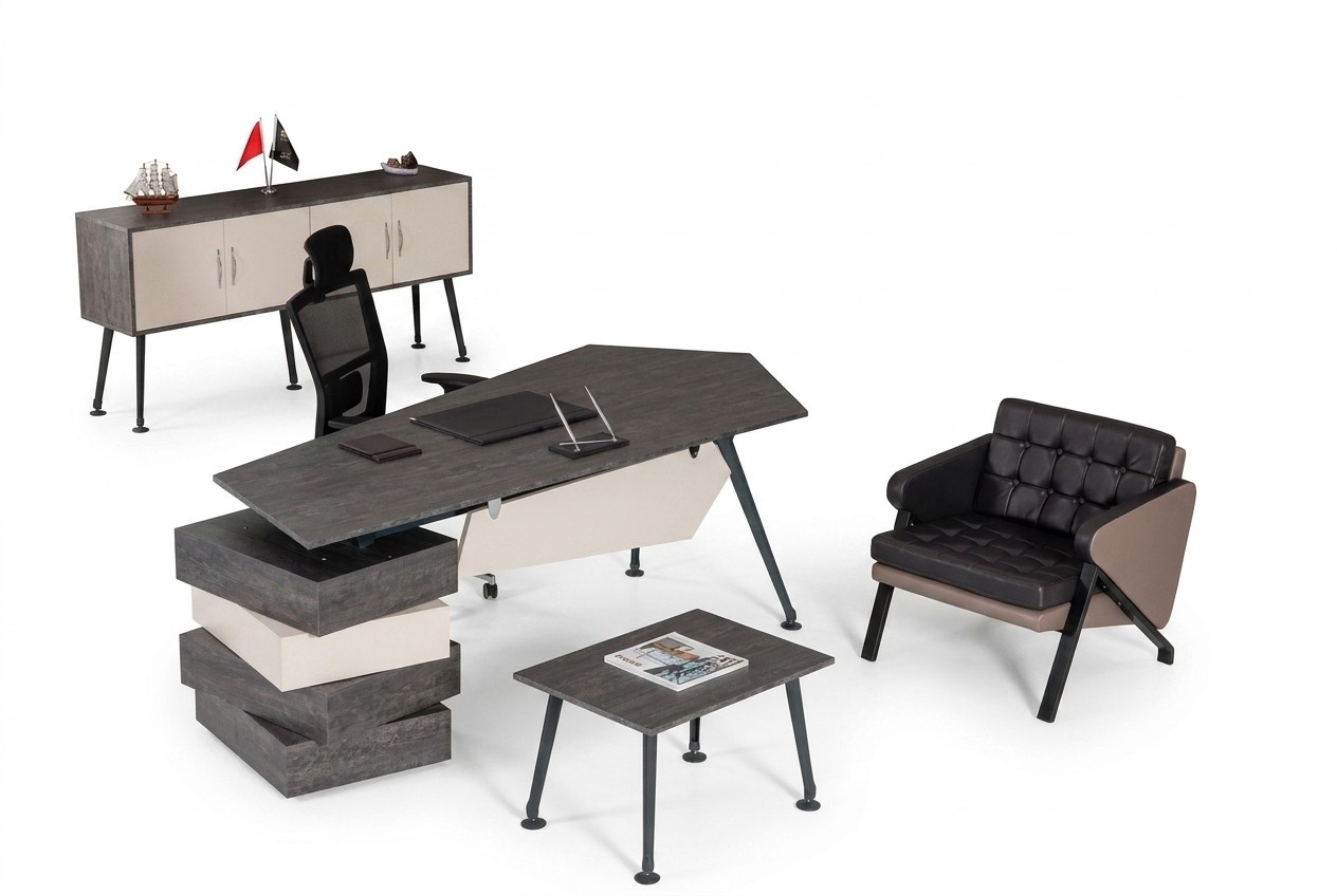 Möbel Tische Schreibtisch Arbeitszimmer Holz Tisch Büro Einrichtung Moderne