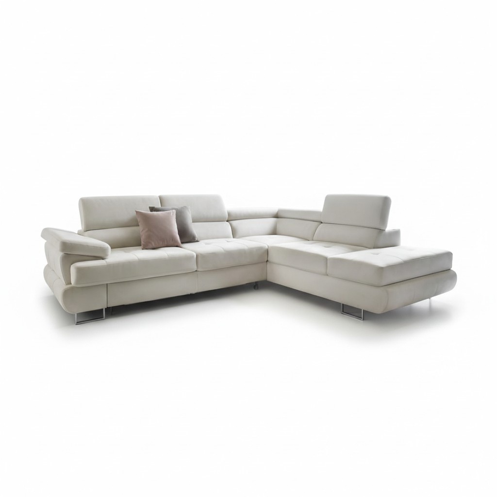 Multifunktions Garnitur Textil Sofa Ecksofa Sitz Wohnzimmer Ecke Couch