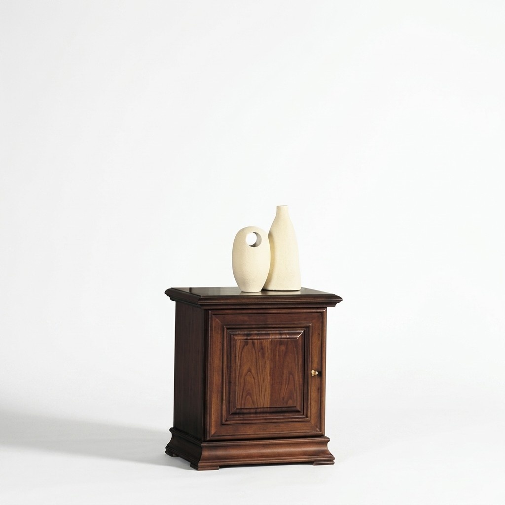 Nachttisch Design Beistell Tische Schlaf Zimmer Holz Luxus Konsolen