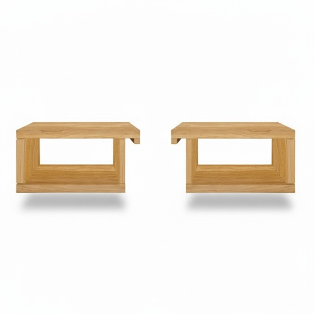 Nachttisch Massivholz Nachtschrank Nachtkommode Nachtkonsole Vollholz Möbel Holz