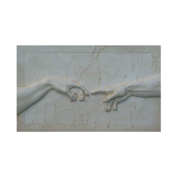 Michelangelo Buonarroti Skulptur Die Erschaffung des Adam Riefel Bild Bilder