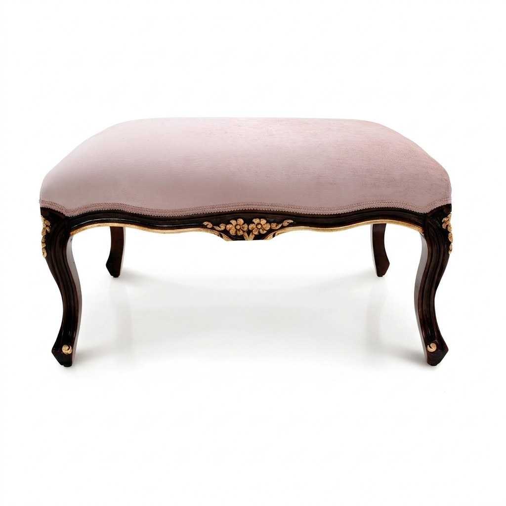 Ottomane Chaiselounge Sitzbank Textil Designer Hocker Fußhocker Beistellhocker