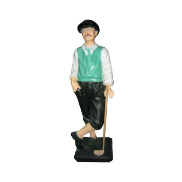 Golf Spieler Deko Figur Statue Skulptur 60 cm Figuren Statuen Skulpturen