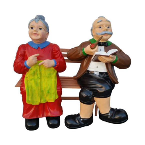 Deko Figur Statue Skulptur 110 cm Figuren Statuen Skulpturen Neu Oma