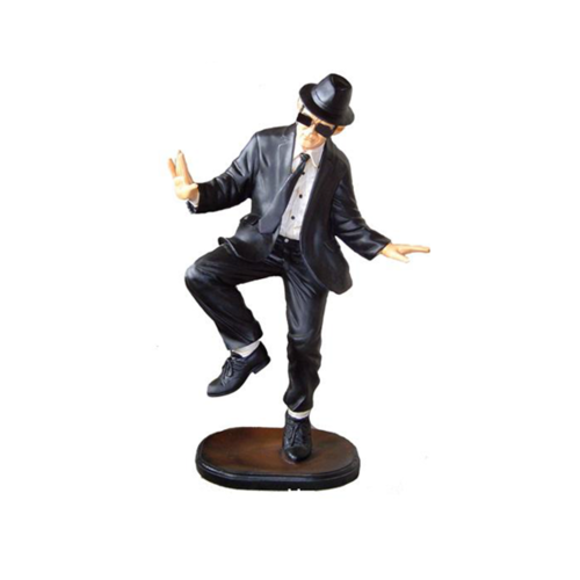 Deko Figur Statue Skulptur 90cm Figuren Statuen Skulpturen Men Black