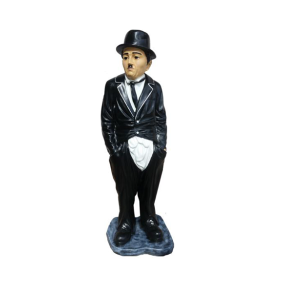 Deko Figur Statue Skulptur 98 cm Figuren Statuen Skulpturen Charlie Chaplin