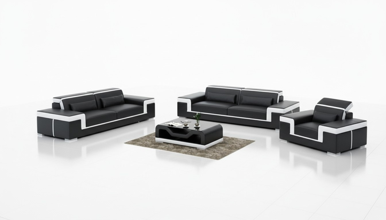 Polster Couchen Couch Modern Luxus Sofagarnitur 3+2+1 Sitzer Set Design Sofa Neu