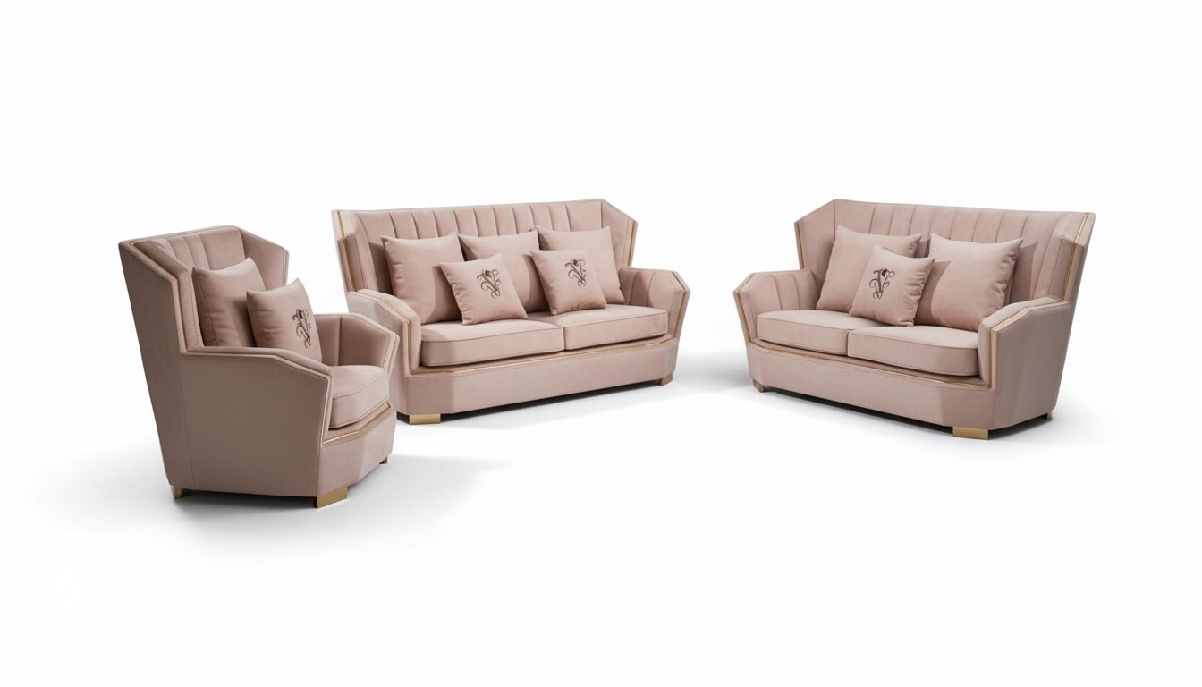 Polster Couchen Couch Modern Luxus Sofagarnitur 3+2+1 Sitzer Set Design Sofa Neu